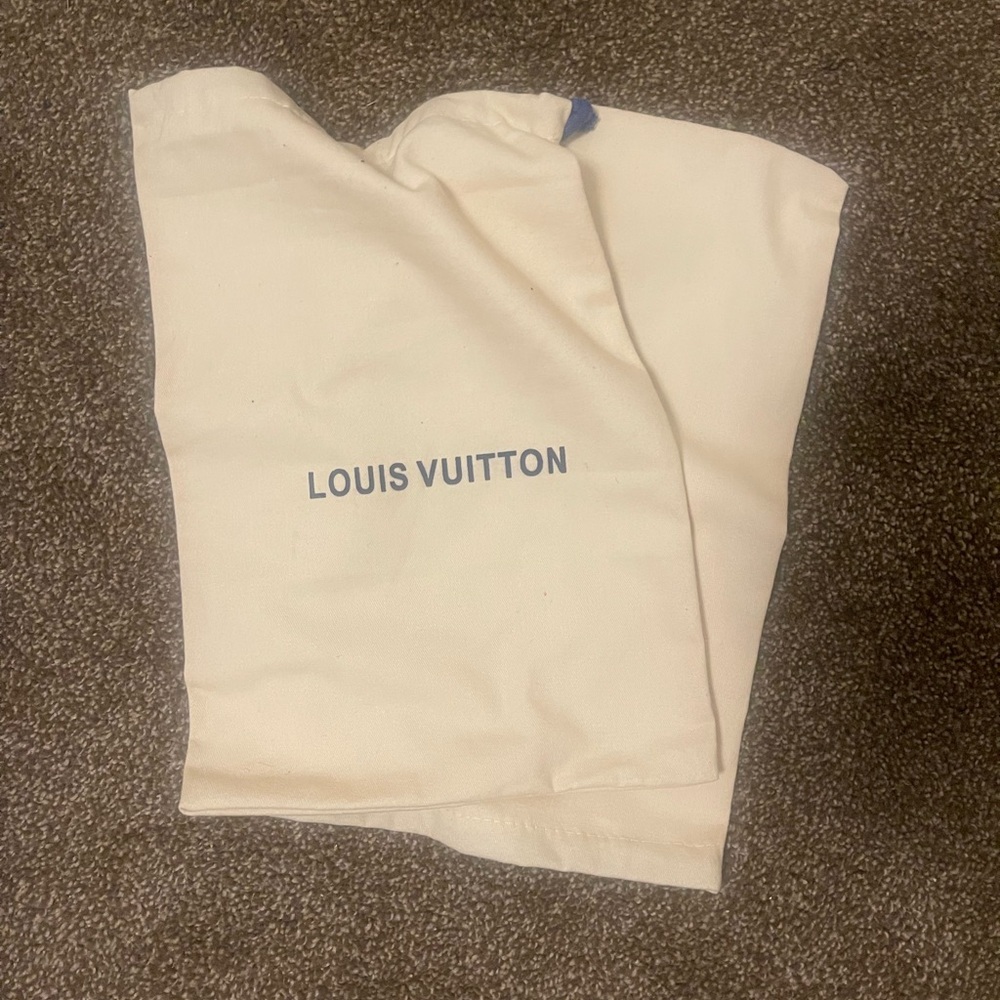 Louis Vuitton Red and White Sneakers - Picture 5 of 6